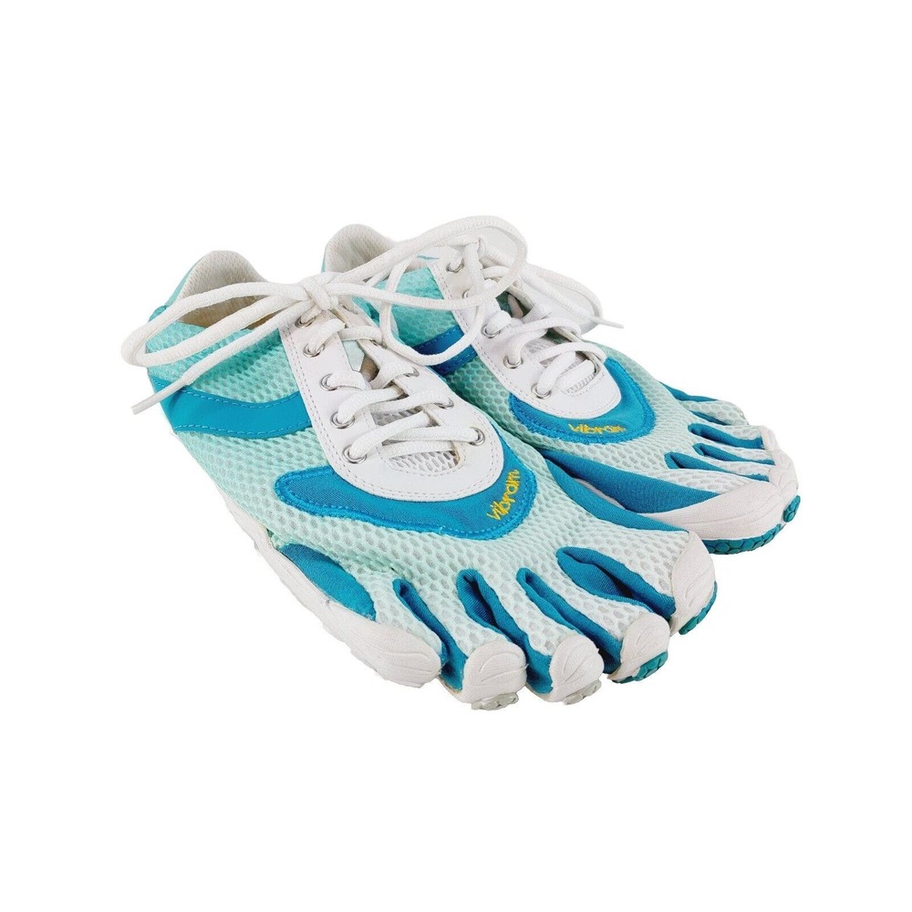 Vibram FiveFingers Speed Lace Up Green W3304 Running Shoes Size 40 US 8.5-9